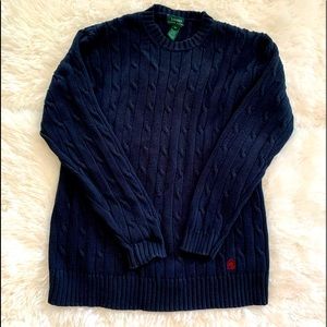 Navy Blue Lauren Ralph Lauren Sweater. Size Medium